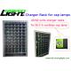 Stainess Steel Cordless Mining Lights Cap Lamp Charger Rack 30/60 Units Imput 110-240V
