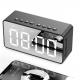 TF AUX Mirror Digital Alarm Clock With Bluetooth Speaker