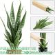 Artificial Snake Plant 26 inches Fake Sansevieria Artificial Potted Plants for Indoor and Outdoor, Home, Office