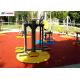 Outdoor Red EPDM Rubber Flooring Oxidation Resistance Colorful