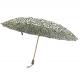 Golden Aluminum Frame 3 Section Manual Open 16 Ribs Foldable Umbrella