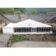 Fire Retardant Large Outdoor Tent With Instant Wedding Decorations Flowers