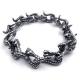 High Quality Tagor Stainless Steel Jewelry Fashion Men's Casting Bracelet PXB074