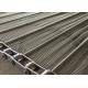 Strong 304 Stainless Steel Chain Mesh Conveyor Belt Food Grade