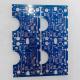HDI Pcb Prototype Fabrication Service ROHS With Blue Soldermask