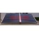 Non Pressure Heat Pipe Evacuated Tube Solar Collectors Double Side For Pool