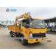 Q235 Carbon Steel CLW Howo Truck Mounted Telescopic Crane