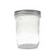 Food Storage 4oz / 8 Oz Glass Jars , Wide Mouth Straight Sided Glass Jars