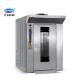 CE ISO Certified Biscuit Bakery Equipment Rotary Baking Oven low consumption