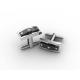 Tagor Jewelry Top Quality Trendy Classic Men's Gift 316L Stainless Steel Cuff Links ADC46