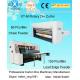 Mechanical Die-Cutter Flexo Printing Machine , Vacuum Feeding Machine