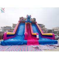Factory Inflatable Lilo & Stitch Slide Castle Inflatable Double Dry Slides