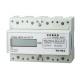 5A 10A 20A LCD Display Din Rail KWH Meter , 3 Phase Energy Meter