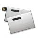 Metal Card USB Flash Drives 2 Sides Full Printing Logo