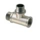 Diversification Brass Tee M/M/F Thread Fittings For Water