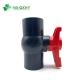 Black PVC Ball Valve for Professional Plastic Valves UPVC CPVC Water Pipe Irrigation