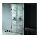 2 Door Industrial Shelving And Cabinet Iron Metal Distressed Rack Storage Locker