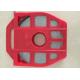 High Tensile Steel Strapping Belt , Metal Banding Strap With Red Plastic Dispenser