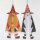 Christmas Wind Hanger Reindeer and Penguin