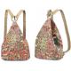 New Fashion Womens Canvas butterfly imprited backpack