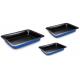 Eco freindly 0.4mm Carbon Steel Non Stick Cake Pan / Square Deep Baking Pan