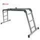 Household 4x3  Aluminium Stool Ladder With  Non Marring Feet Stable Performance
