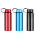 Multi Colored Aluminum Sports Water Bottle 600ml with Sublimation Finish