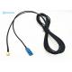 FAKRA Z waterblue jack connector to SMA male extension cable neutral coding