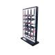 LED Shoe Rack for Stainless Steel Shoe Store Display Fixture in Home Furniture Style