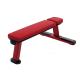 Red Color Heavy Duty Gym Fitness Equipment Flat Dumbbell Bench Machine
