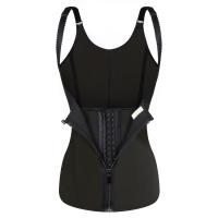 Adjustable OEM Zipper Waist Trainer Corset Neoprene Ultra Sweat