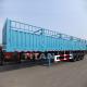 TITAN 50 tons 3 axles fence cargo sugar cane trailers for sale