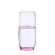Colored Crystal 250ml Coffee Cup , Lead Free Beer / Wine / Water Drinking Cup