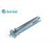 Expansion Anchor bolts  M6-M20 with  Hex Nut / Washers / Expansion Sleeve  Silver Color
