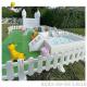 Green Soft Play Equipment Kids Party Ball Pit Inflatable Bounce House Outdoor