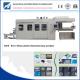 PLC Lid Plastic Thermoforming Machine With Automatic Touch Screen