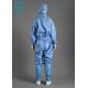 Anti Static Work Clothing Unisex Garment Coverall For Pharmacy Food Processing