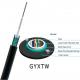 GYXTW Anti Roddent 4 Core Fiber Optic Cable LSZH Black