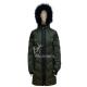 Women's Insulated Padded Puffer Parka Jackets Winter With Hood