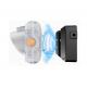 KL6LM Cordless Wireless Charging Led Cap Lamp / Safety Mining Cap Lights