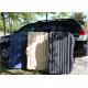 PVC Travel Inflatable Car Air Bed , Car Air Mattress Easy Airbed