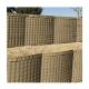 Square Hole Shape Defensive Barrier with Easily Assembled Feature and Sand Wall Barrier