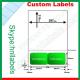 Integrated Labels EU Version Type21 95mm*65mm Perforation Laser Sheet