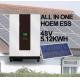 10KW 5kw Lithium Battery All In One Off Grid Solar Power System 48v Lifepo4 Battery Home Energy Storage Inverter Battery