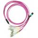 Fan Out Cable 8-24core MTP MPO Patch Cord MTP-LC/SC-12 LSZH