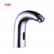 Heavy Solid Brass Hot Cold Automatic Water Mixer Swan Neck Touchless Infrared Sensor Faucet