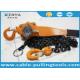 0.75 - 6 Ton Chain Lever Hoist Chain Pulley Block For Lifting and Hoisting