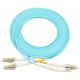 50/125 Multimode LC LC OM3 Patch Cord 10 Gigabit Patch Cord Jumper