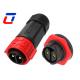 Quick Lock Cable To Board Male Female Waterproof Connector 2 Pin 50A With Push