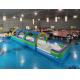 SGS Commercial Inflatable Water Slides Single Lane Kids Adults Party Rental Custom Inflatable Water Slip With Pool